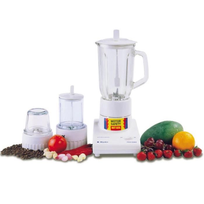 Ready Blender Miyako Beling Kaca 1 Liter 3 in 1. BL 102 GS