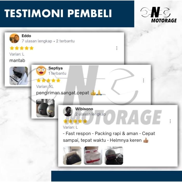 Helm Motor Njs Nx-2 Half Face Retro - Stone Grey Doff / Abu Doff