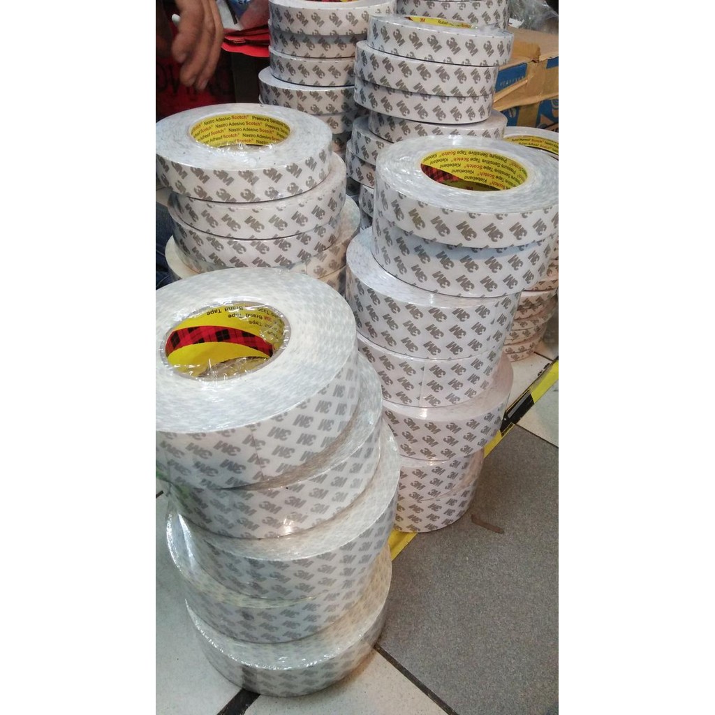 3M Double Tape 9075 2" X 50 Mtr-Doubel Tape Tissue