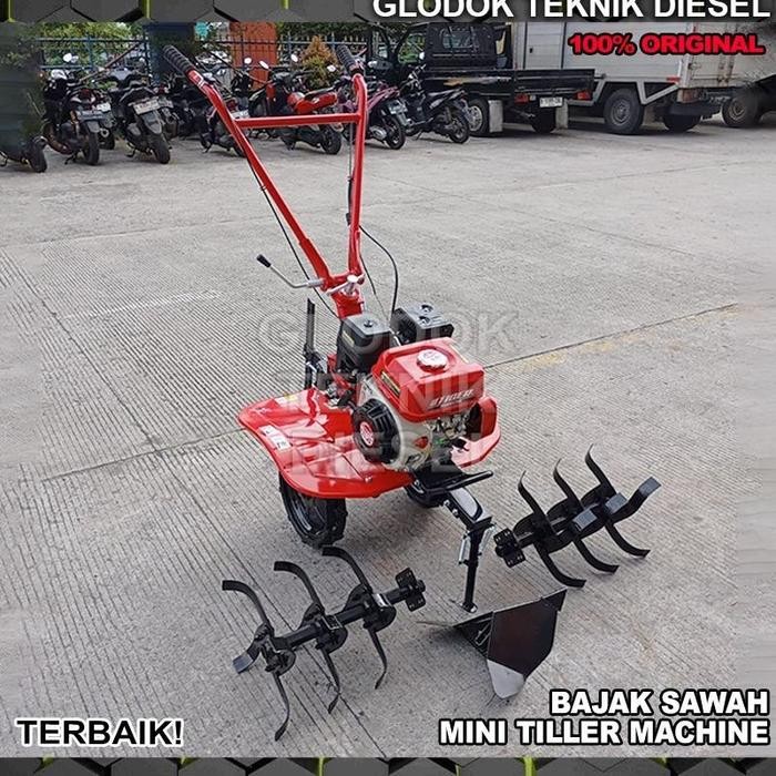 Mesin Traktor Mini Cultivator TIGER GT800 / Mesin Bajak Sawah Basah Kering - Tiller Cultivator GT 80