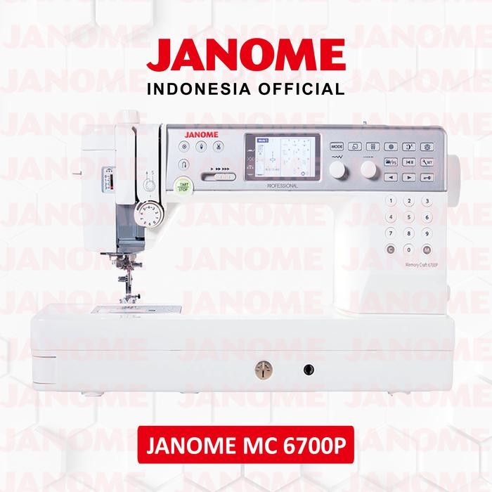 Ready Mesin Jahit JANOME MC-6700P Professional MC6700P Japan Quality