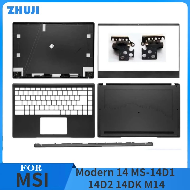 Casing Laptop NEW For MSI Modern 14 MS-14D1 MS-14D2 MS-14DK M14 Laptop Top Case LCD Back Cover/Front