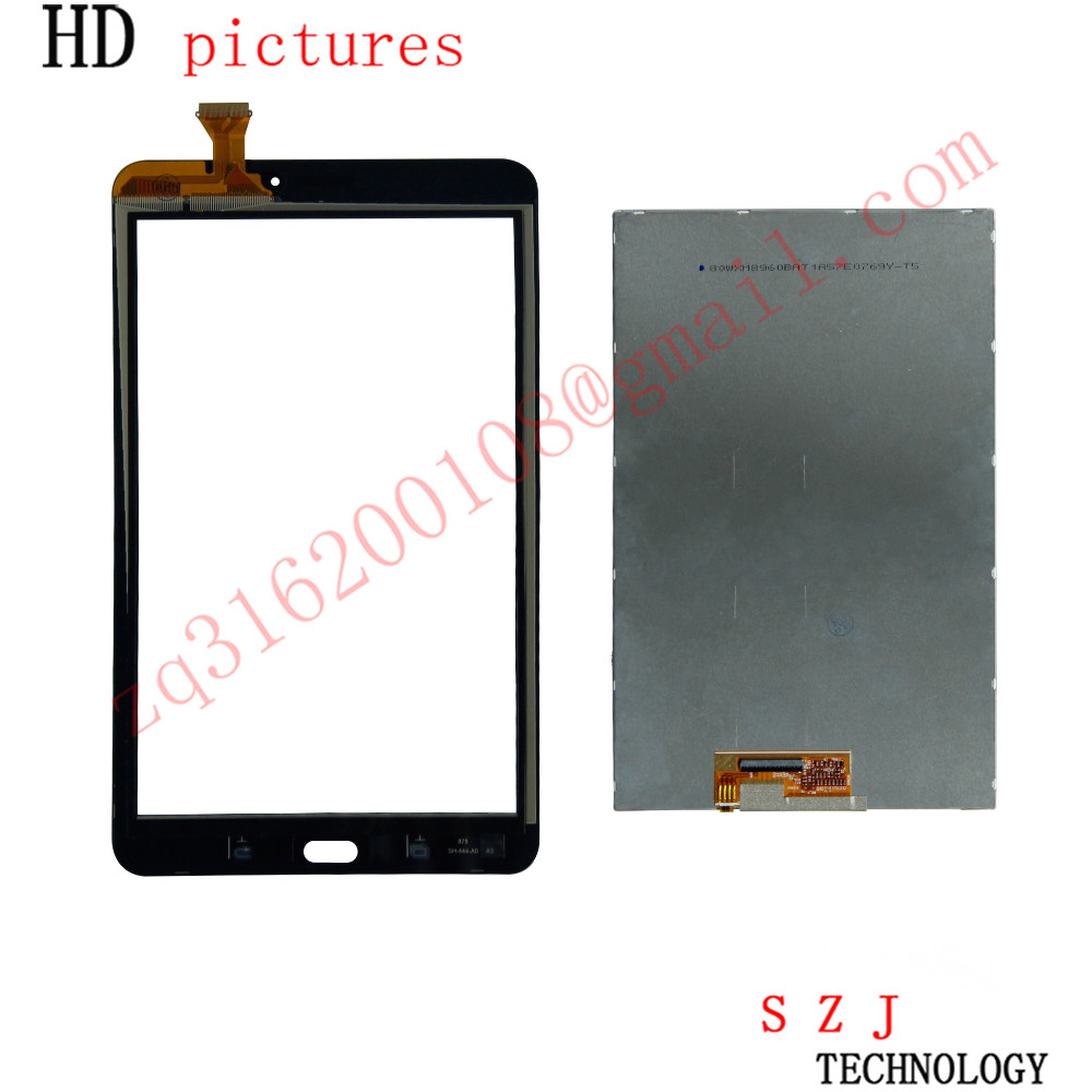 New 8" For  Galaxy Tab E 8.0 T3777 T377 Touch Glass Screen Digitizer + LCD Display Matrix Panel Repl