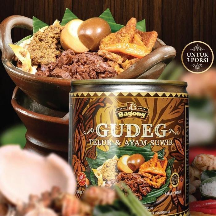 DISKON Gudeg Bagong TELUR AYAM SUWIR Kaleng Makanan Khas Yogyakarta READY STOCK