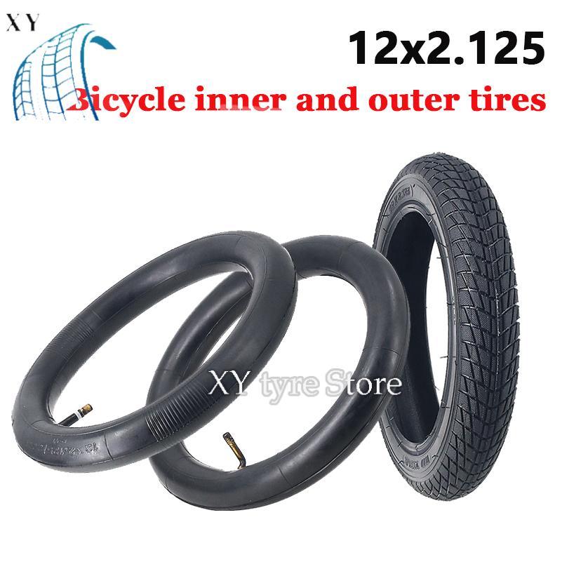 12 inch 12x2.125 inner outer tires bicycle scooter baby stroller tires inner Tube outer tires 12 x