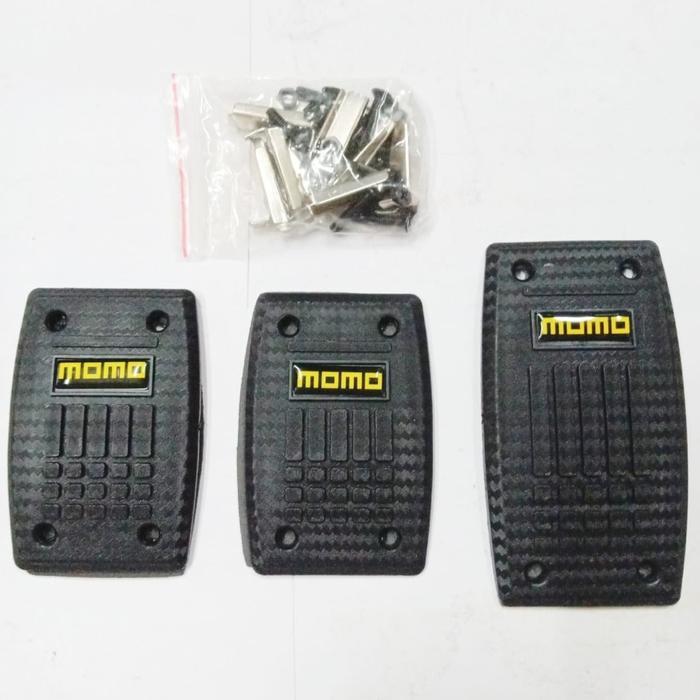 Pedal Mobil / Cover Pedal Mobil / Aksesoris Pedal Mobil MT / Manual BLACK / Hitam