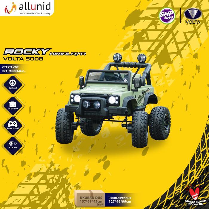 Mainan Mobil Aki Rocky Monster - 4X4Wd
