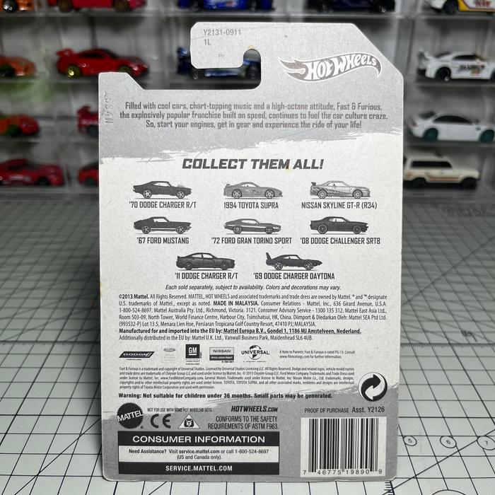 Hot Wheels Skyline R34 Fast Furious OMM MEGA RARE