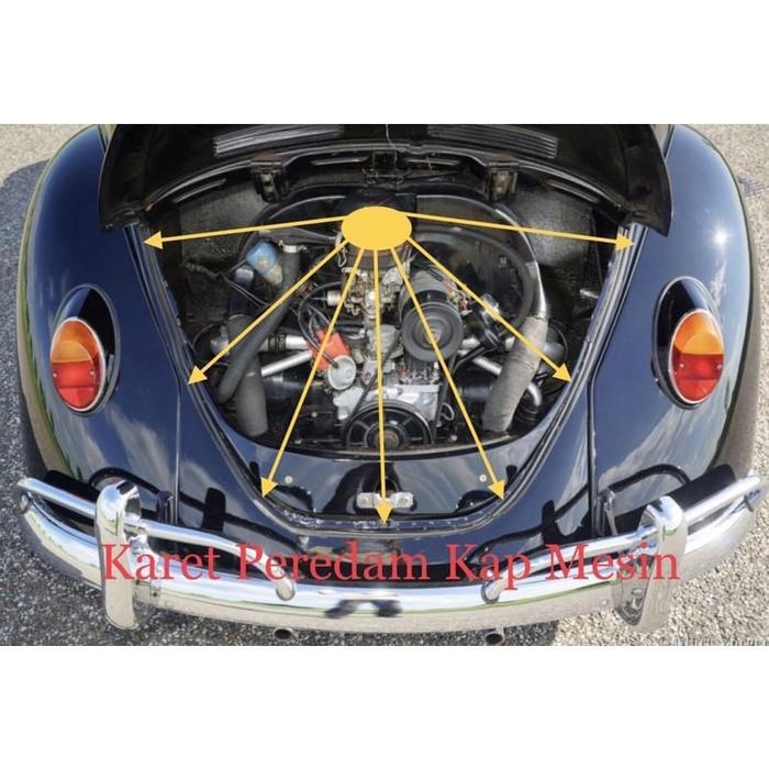 Karet Peredam Kap Mesin Vw Kodok