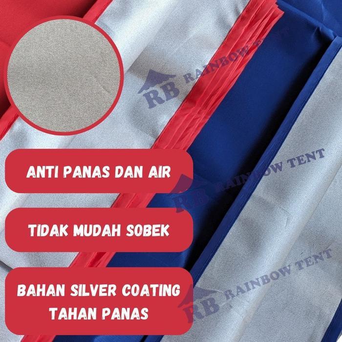 Tenda Lipat Ukuran 2X2 (0,4) Jenis Kain D420