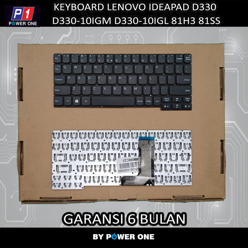 Keyboard Lenovo Ideapad D330 D330-10IGM D330-10IGL 81H3 81SS 81AF 80U1