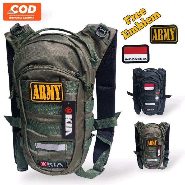 Tas Ransel Trail Motor Croos Kecil Army Tactical Tas Ransel Sepeda Olahraga