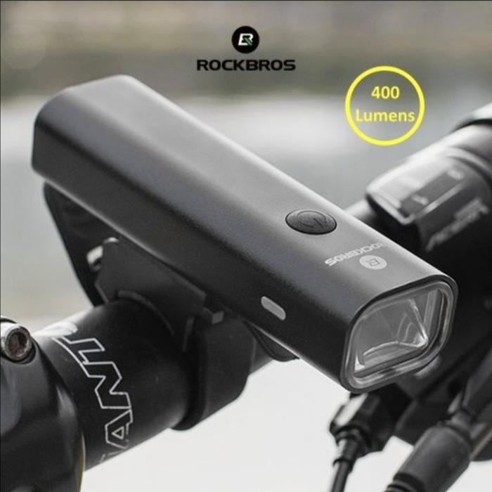 Lampu Depan Sepeda Rockbros Original Sepeda Lipat Mtb Roadbike