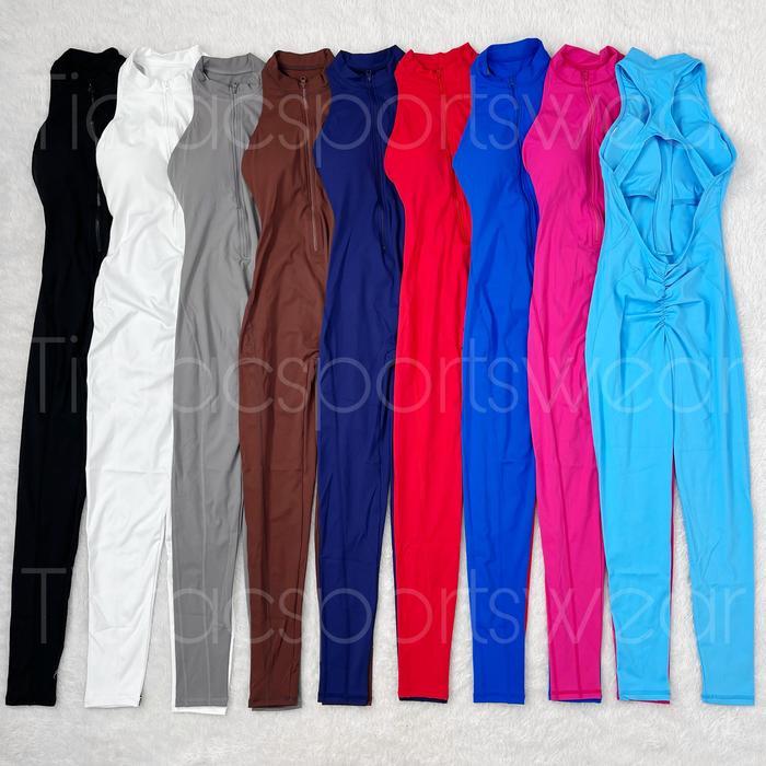 sipo- Ayesha Jumpsuit Olahraga Atau Setelan One Set Olahraga Wanita Gym Fitness