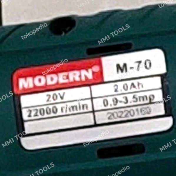 Laris Modern Cordless Jet Cleaner M'70 - Modern Mesin Cuci Mobil Charge M-70 Terlariss 