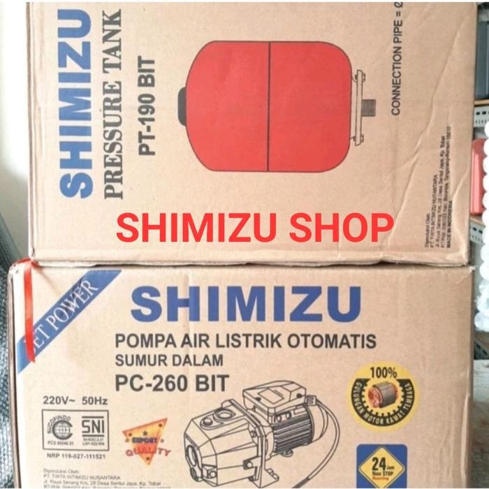 Pompa Jet Pump Shimizu 250Watt Pc260Bit