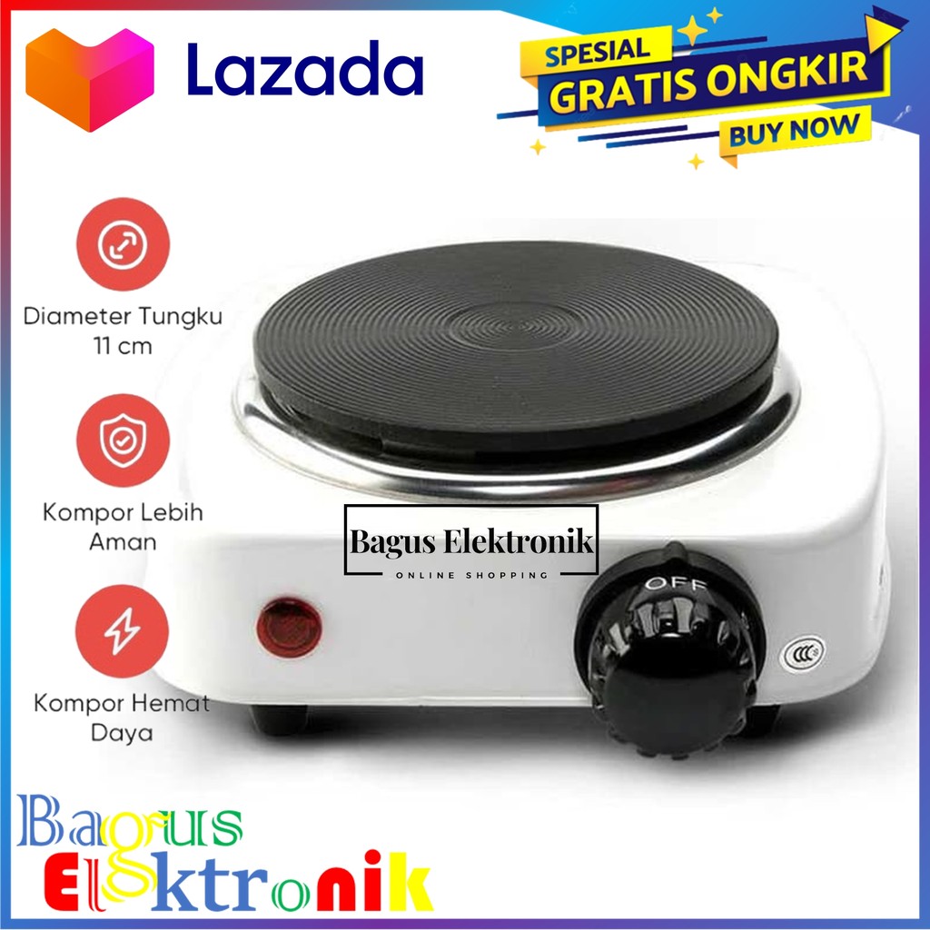 Kompor listrik Induksi Terbaik Kompor Listrik Mini Hot Plate Electric Alat Memasak / Kompor Masak Po