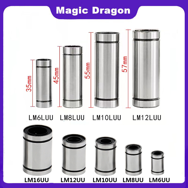 10pc/Lot LM8 LM8UU LM3UU LM5UU LM6UU LM10UU LM12UU Linear Bushing 8mm