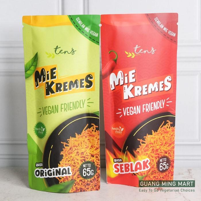 MIE KREMES TENS VEGAN SNACK / MIE KREMES VEGAN