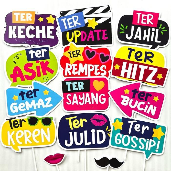 Reuni Ter Rempes 12 Fun Props Photobooth