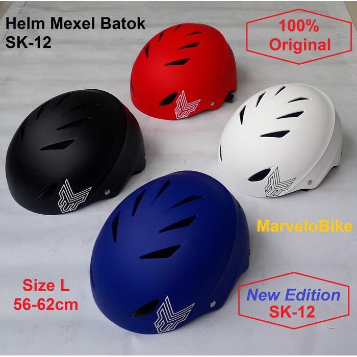 Helm Mexel Batok Sk-12 Helm Sepeda Bmx Mtb Mexel Batok Sk-12