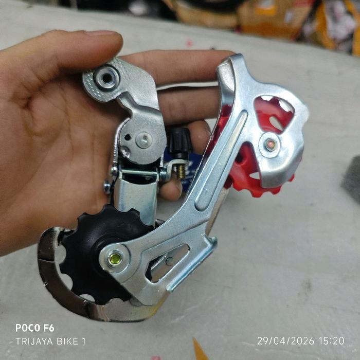 Rear Derailleur Rd 6 7 Speed Unicycle Baut L Silver Pulley 11T Dan 13T