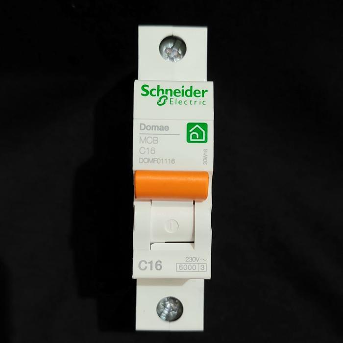 Mcb 16A Schneider Domae Pemutus Arus