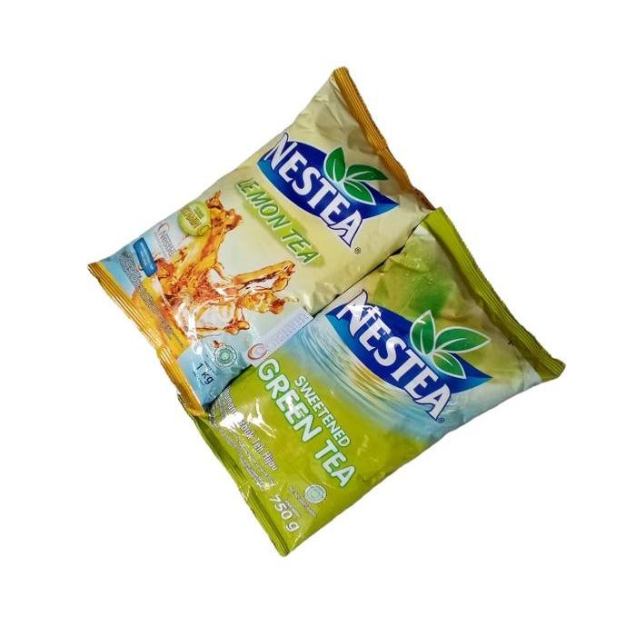 Bundling 1 Nestea Lemon Tea 1Kg & 1 Nestea Green Tea 750Gr Nestle Terbaru 