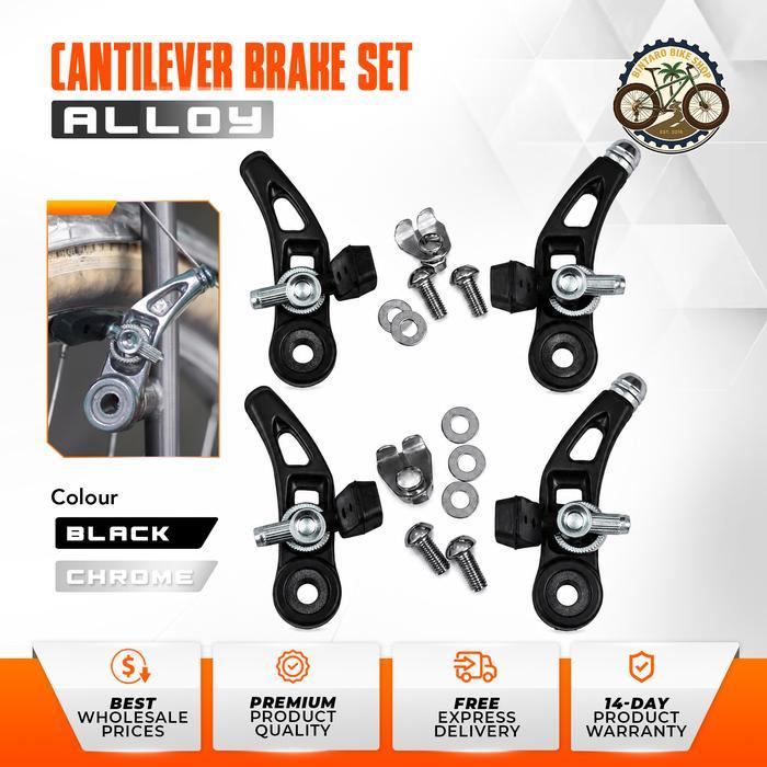READY STOCK Cantilever Brake Caliper Set Rem Cantilever Sepeda Front & Rear Sepeda Gunung MTB