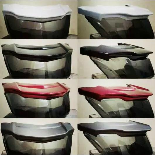 Ducktail Nmax Old Sirip Lampu Stop Nmax Old Cover Topi Lampu Stop Nmax Terbaru