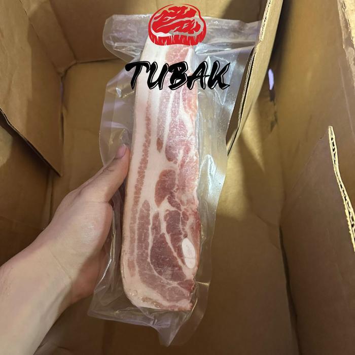 Samcan Danish Crown SR Tebal 5cm Pork Belly Import Denmark Premium (Frozen)