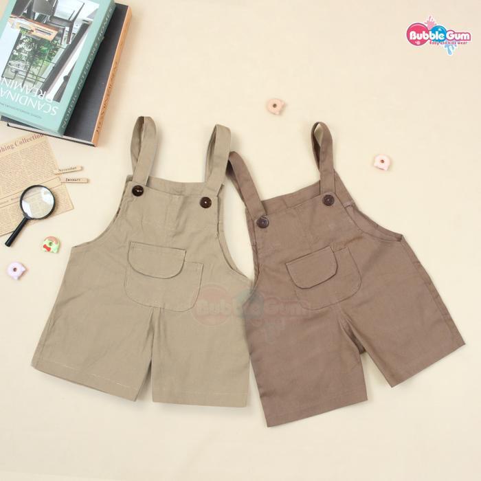 Overall Gummy - Overall Katun Anak 1-4 Tahun Overall Anak Perempuan Overall Anak Laki-Laki Terbaru