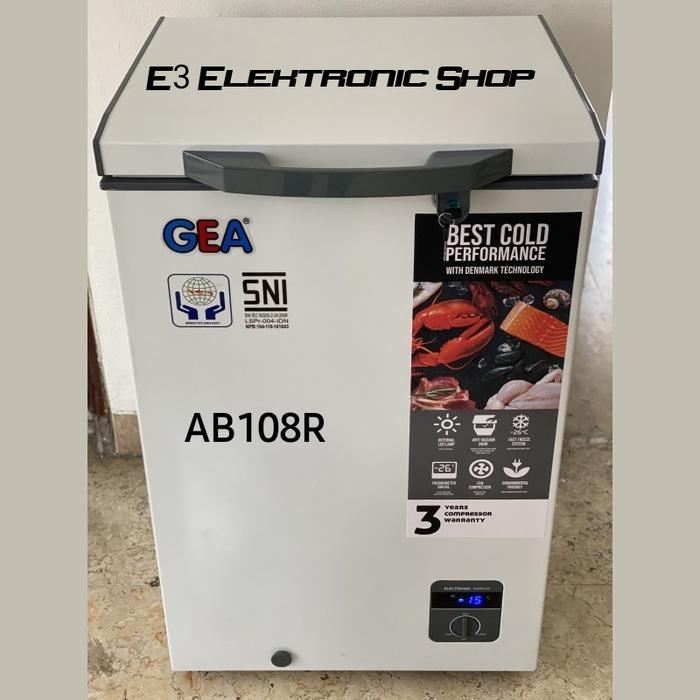 Freezer GEA AB108R Kulkas Chest Freezer GEA AB 108R