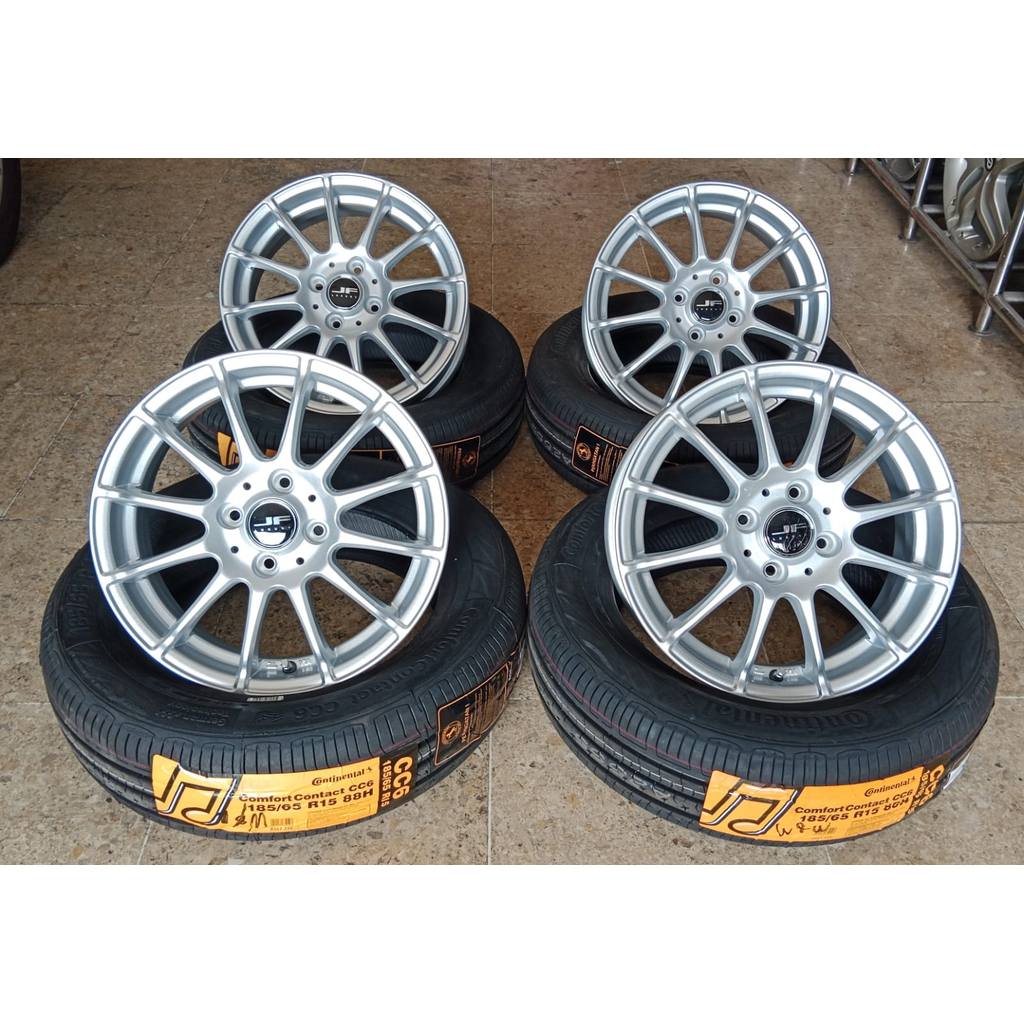 VELG MOBIL R 15 KT-108 4H 100 ET.50 + BAN CONTI CC6 185/65 R15 (PAKET)