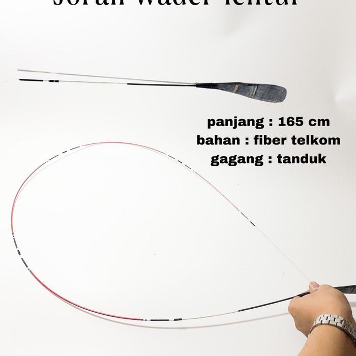 Joran telkom tanduk wader lentur 135,150,165 sudah pakai kolongan / marit