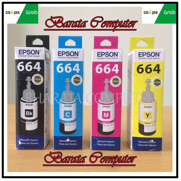 Tinta Printer Epson 664 Original Printer L Series L310 L360 L1300 Terbaru 