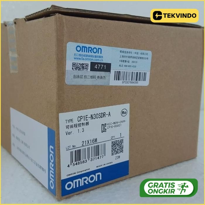 Omron PLC CP1E-N30SDR-A