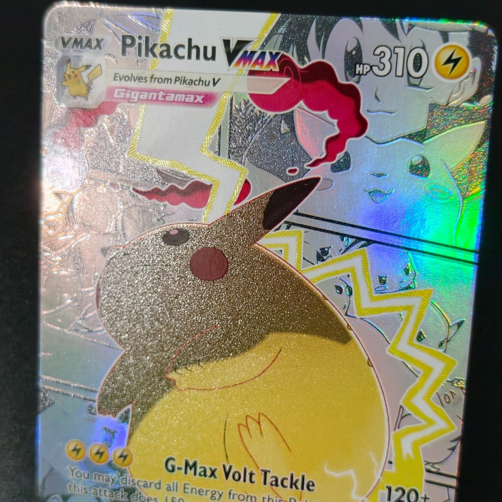 DIY Pokemon Card English manga Gengar Blastoise Lapras Meowth Charizard Snorlax Venusaur Vmax TCG
