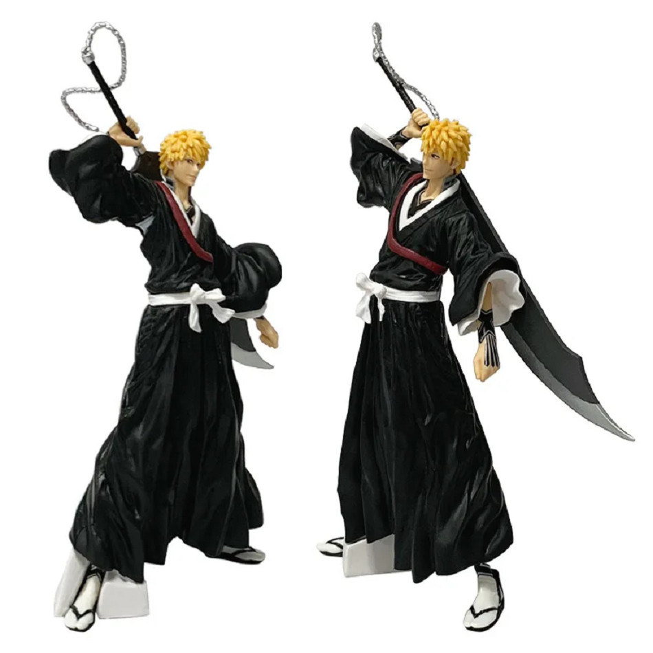21cm Bleach Anime Figure Kurosaki Ichigo Action Figure Aizen Sousuke/Hitsugaya Toushirou Figurine