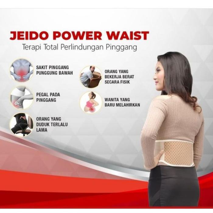 Terbaru Korset Terapi Korea Jeido Power Bio Magnetic Gwisamunsok Original Waist Free Bubble Wrap