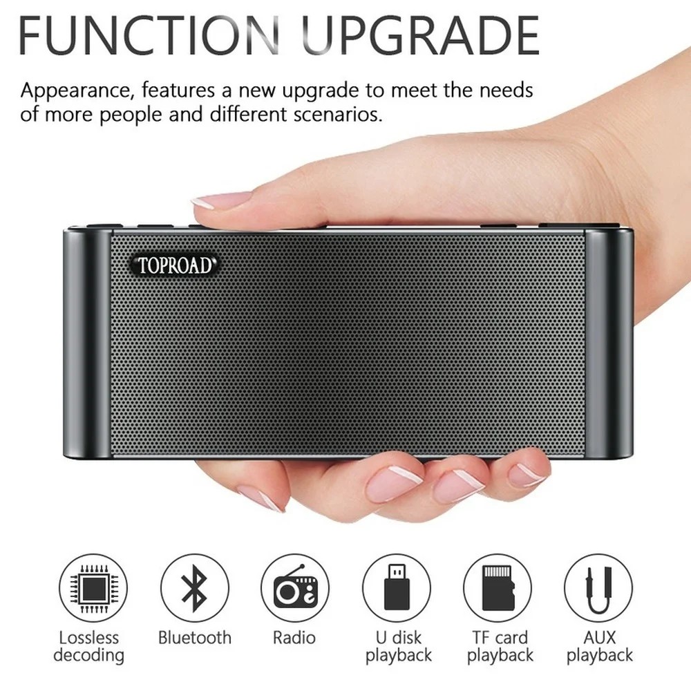 Bluetooth Speaker Usb Portable Speakers with Fm Radio Cannon Russian Steel Saber Wireless Microphone