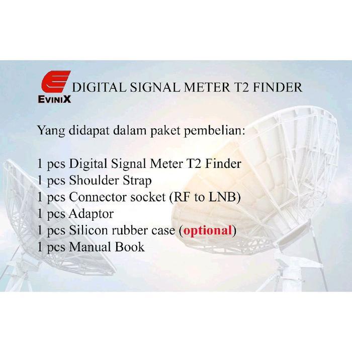 Evinix T2 Finder Digital Signal Meter Dvb-T2/C