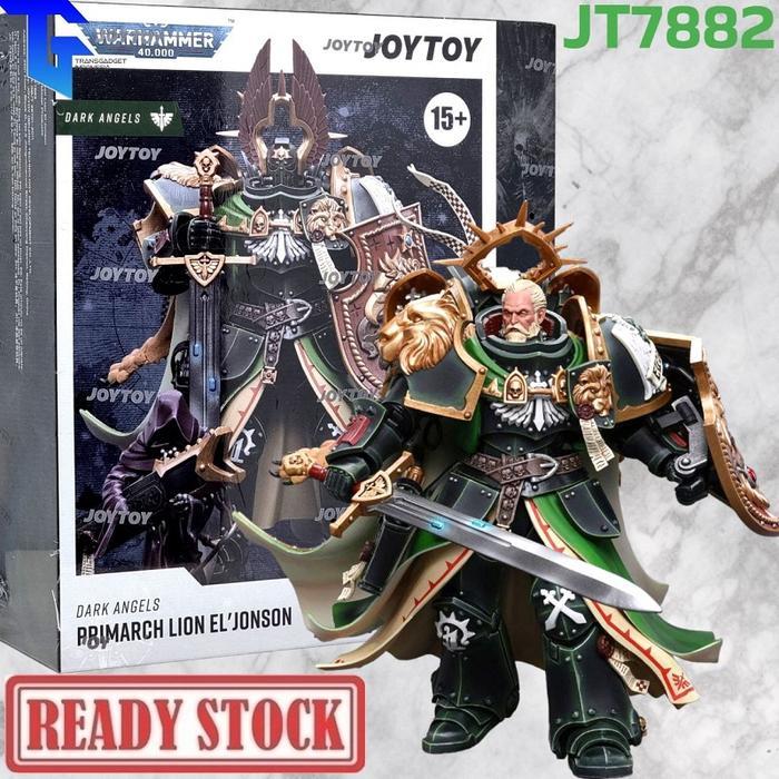 JOYTOY 1/18 Warhammer 40K Dark Angels Primarch Lion El' Jonson JT7882 Action Figure