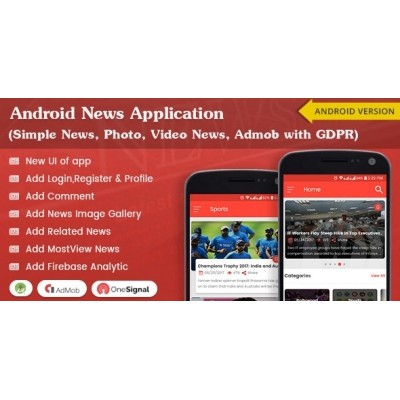 Android News Application - Source Code Aplikasi Mobile