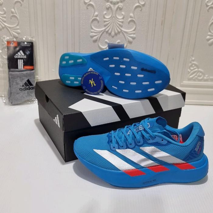 Adidas Adizero Evo SL 2 Ekiden Solar Blue Silver