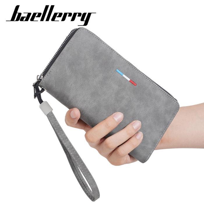 Dompet Pria Wanita Panjang Bahan Kulit Pu Baellerry C3097