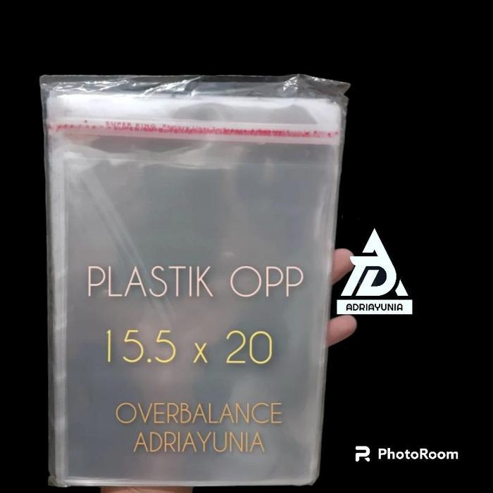 Plastik Opp 15,5x20 Roti Manis - Plastik Opp 15.5 x 20 Komik - Plastik Opp 15,5 x 20 Souvenir Case