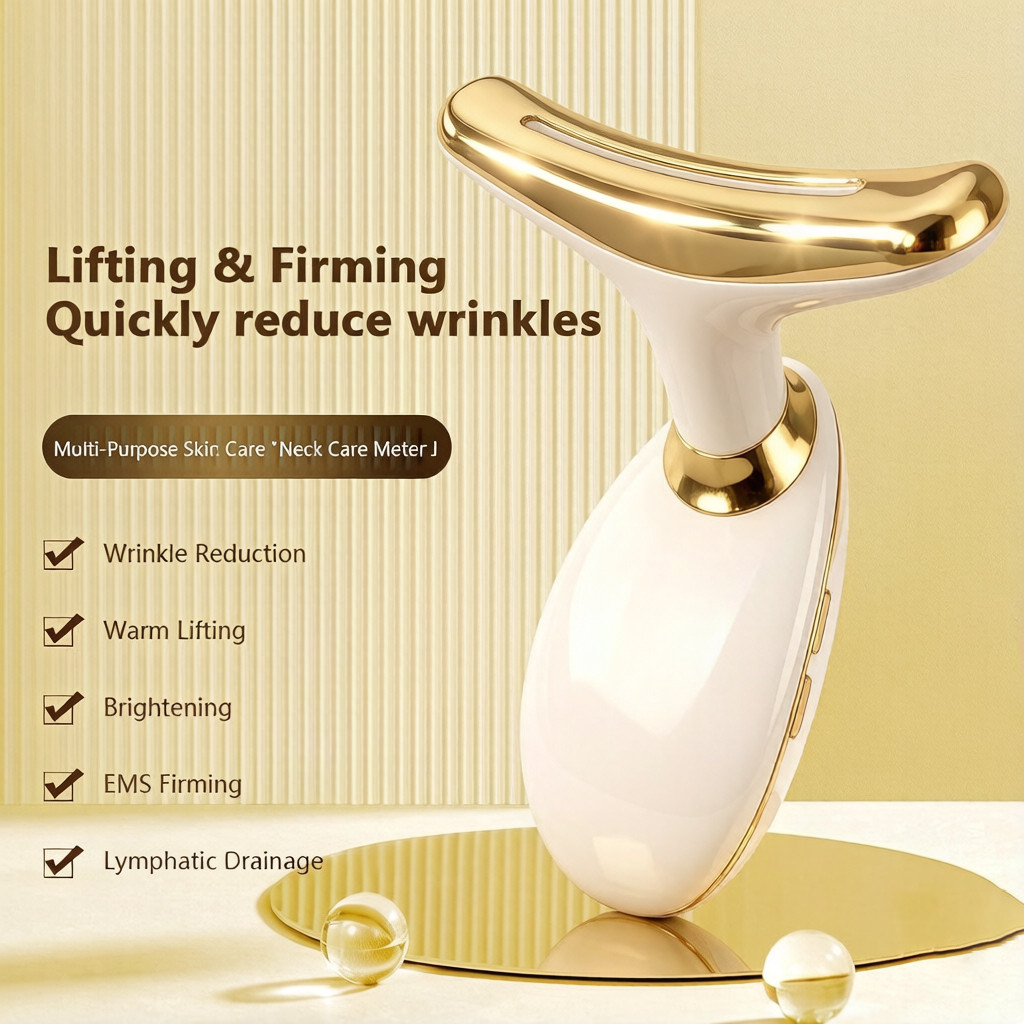 Face Neck Massager Household Lifting And Firming Facial Electric Introduction Lifting And Firming