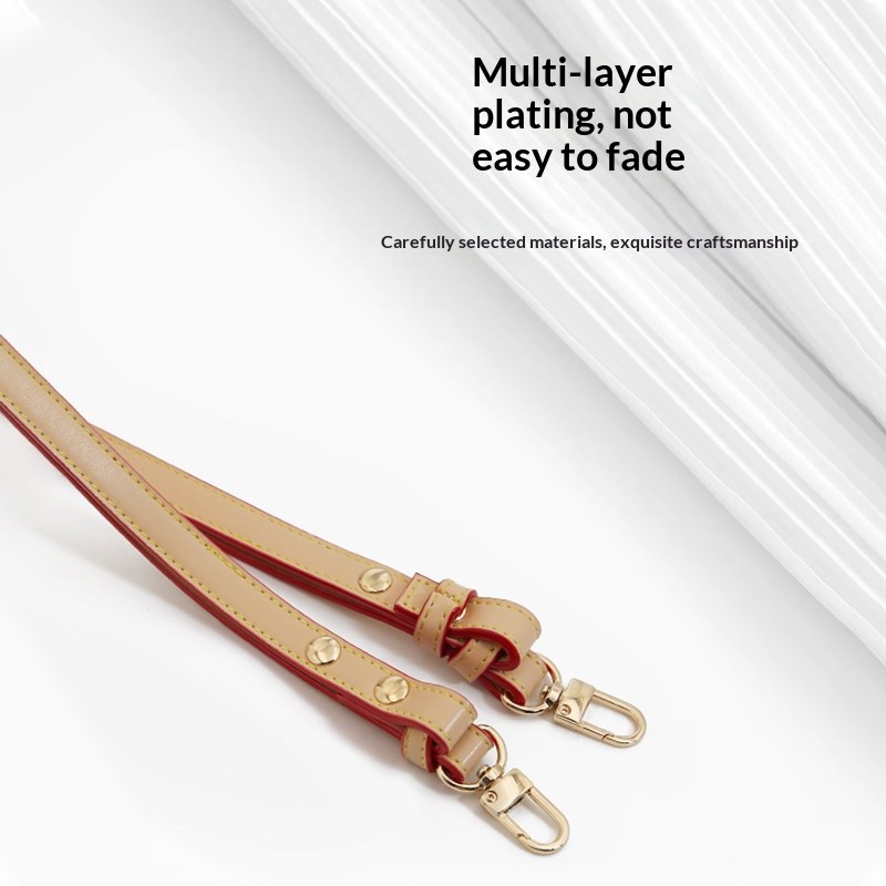 Adjustable Leather Replacement Bag Strap Crossbody Shoulder Belt For LV Wallet Handbag Underarm