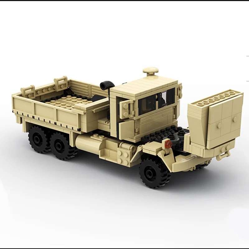 439pcs MOC Army collection Cargo US truck City Model Building blocks Architecture Christmas gifts
